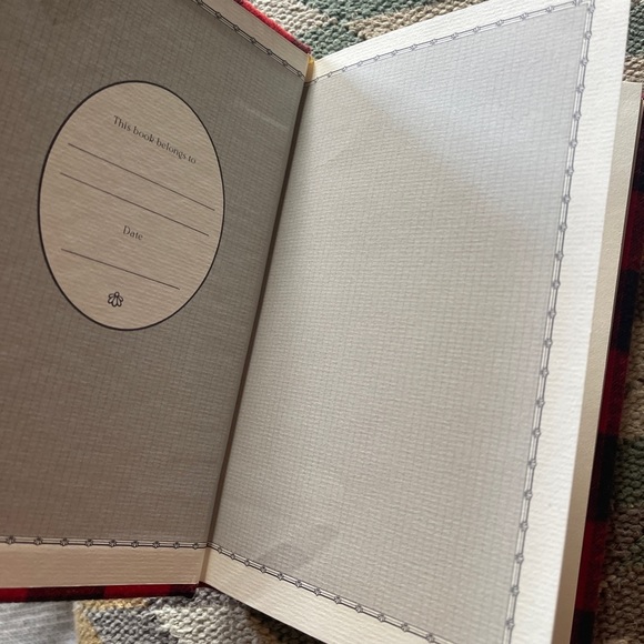 New Custom feeling myself Flannel Red Plaid Lined Journal Notebook - Picture 5 of 9